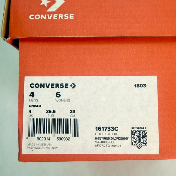 NWT Converse Leather Chuck 70 Retro Letterman Ox - Picture 9 of 9